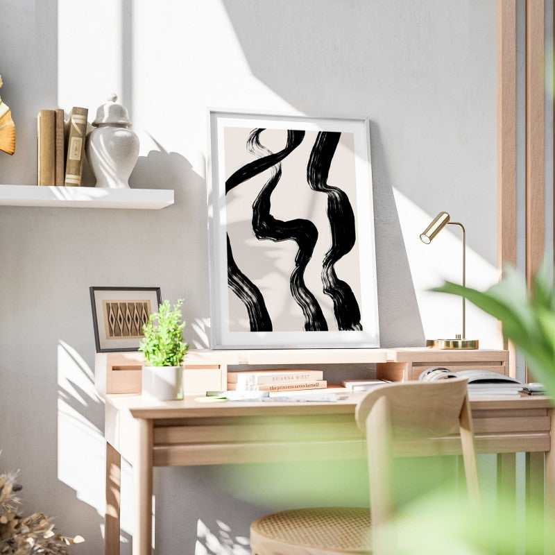 Black Swirling